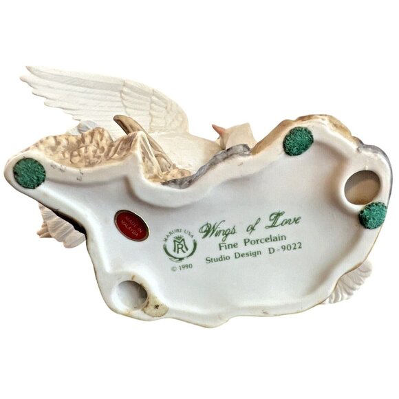 Maruri Fine Porcelain Wings Of Love Doves Figurine Vintage 1990 Studio Design D- - Picture 5 of 8